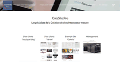 Desktop Screenshot of creasite.pro